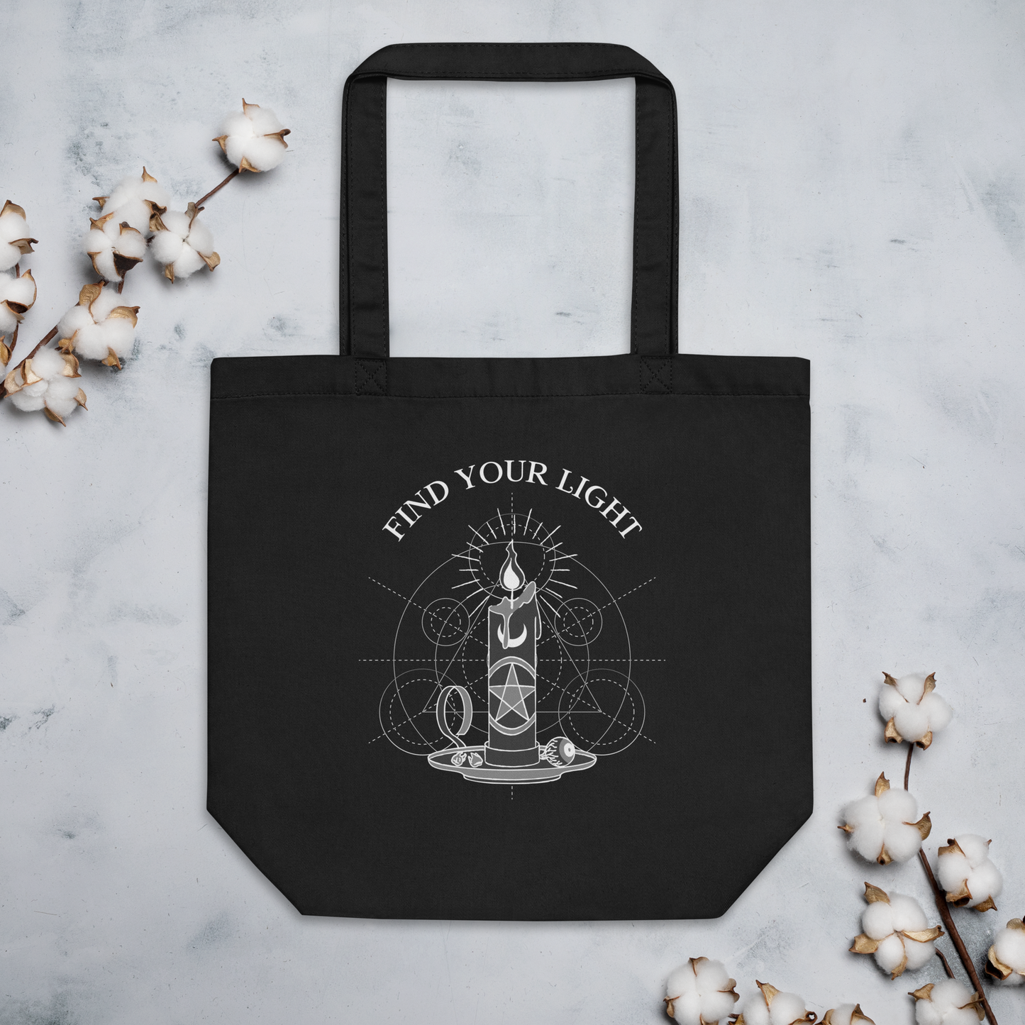 Find Your Light tote bag