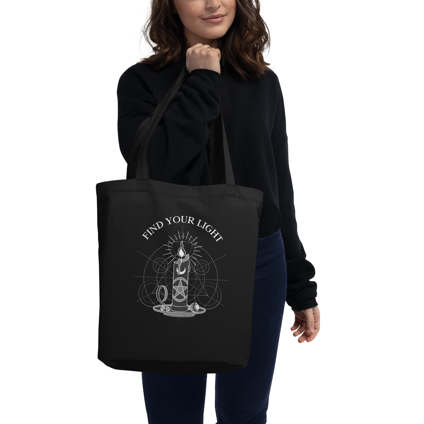 Find Your Light tote bag