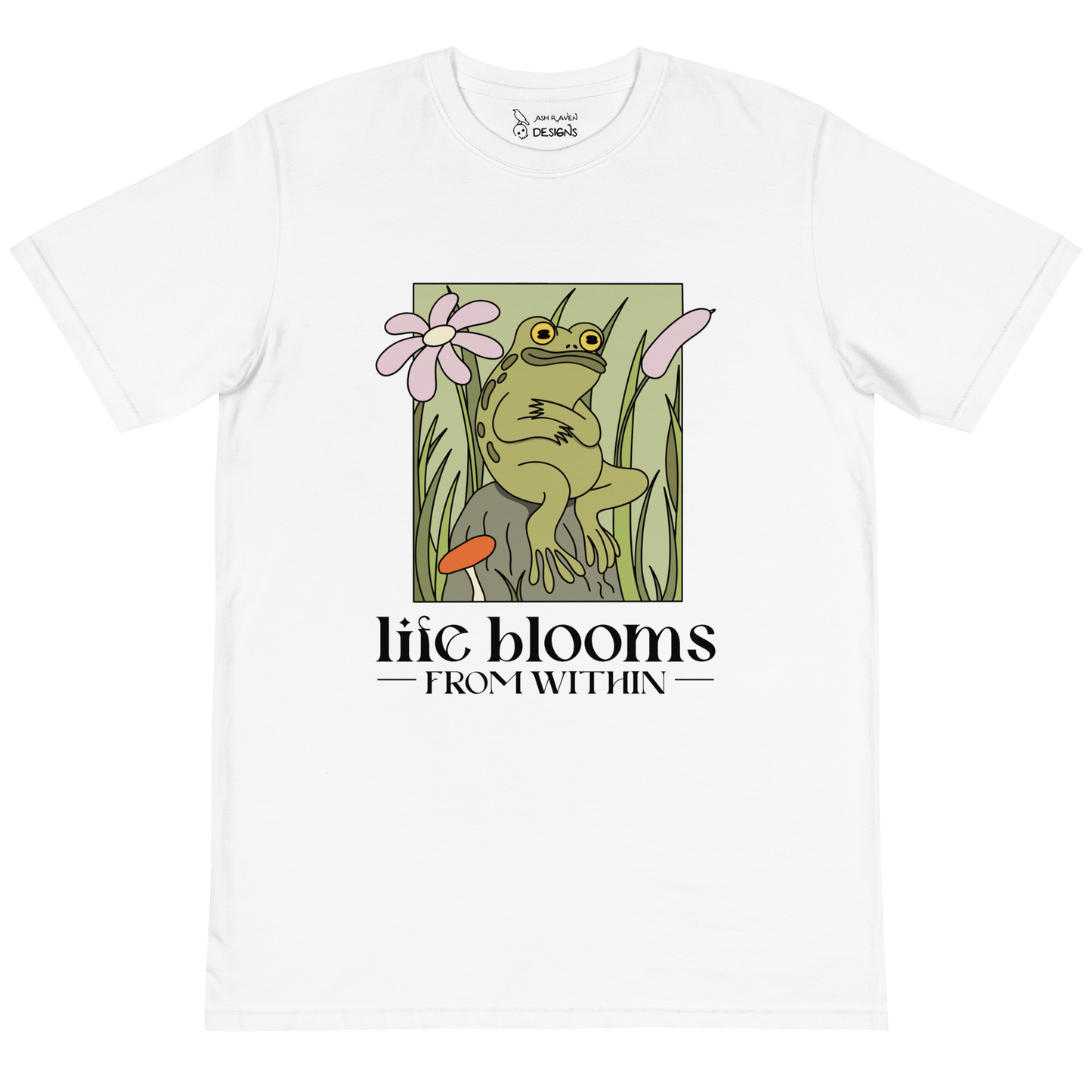 Life Blooms Within unisex tee