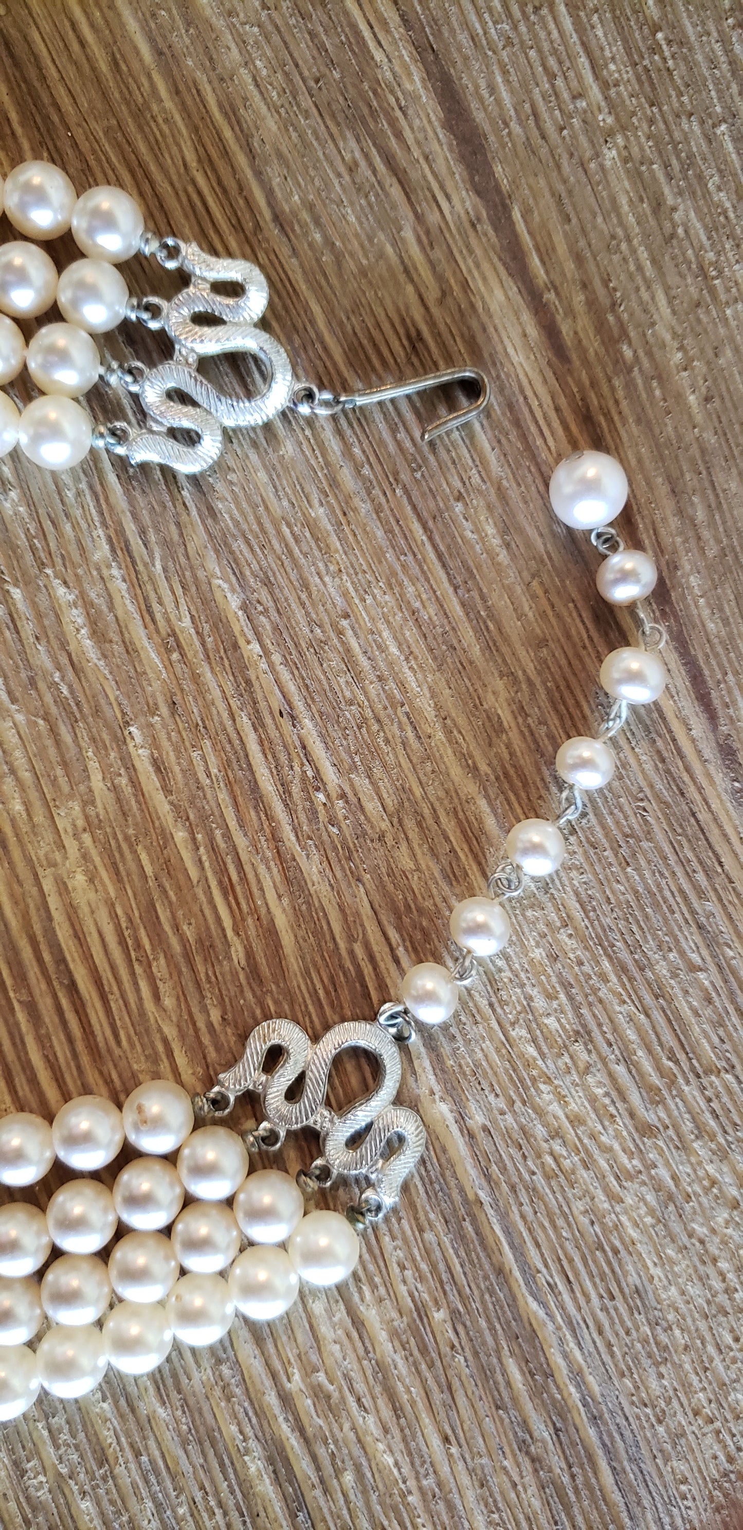 Vintage Faux Pearl Choker