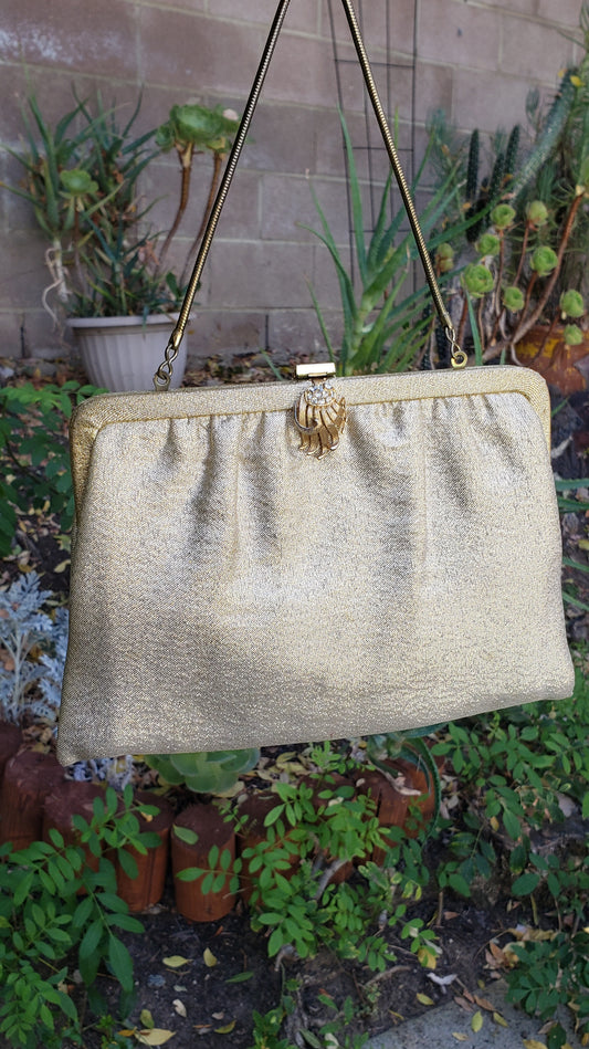 Vintage Gold Purse