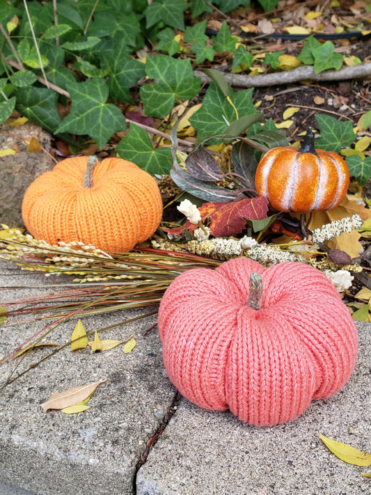 Handknit Pumpkin