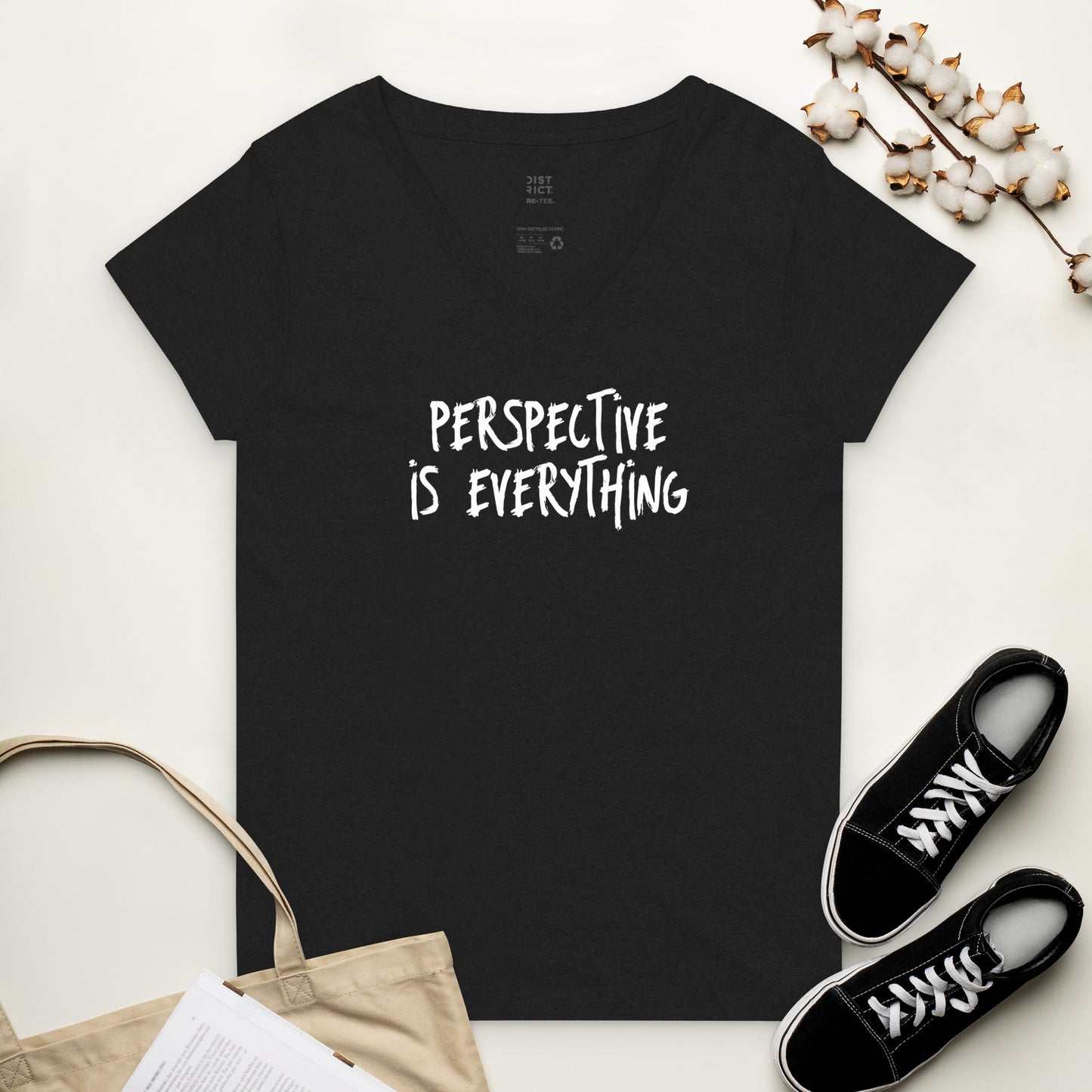 Perspective is Everything v-neck tee