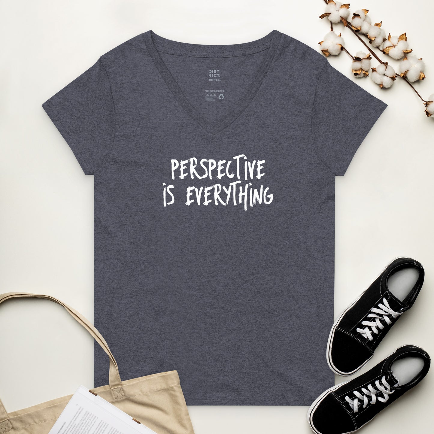 Perspective is Everything v-neck tee